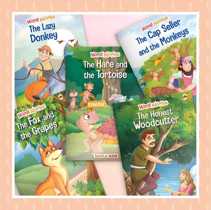 Moral Story Books for Kids (Set of 10 Books)