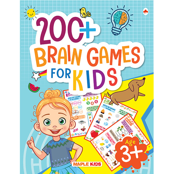 Brain Games - Activity Book for Kids