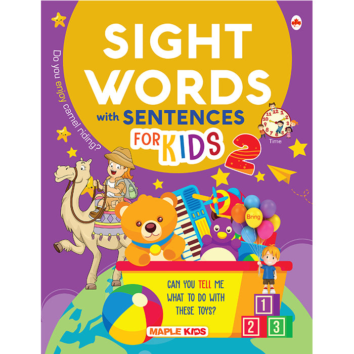 Sight Words and Sentences Book - 2