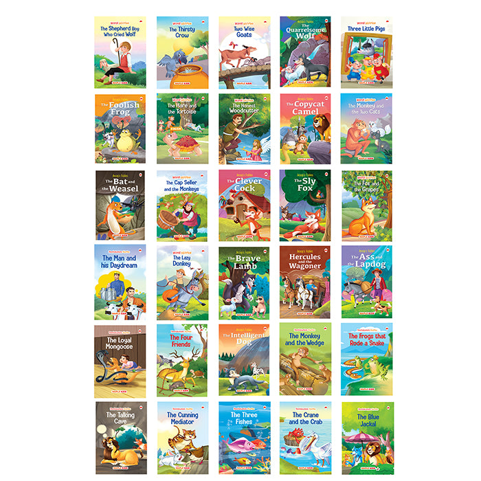 Story Book for Kids - Moral Stories (Set of 30 Books) - Bedtime Tales